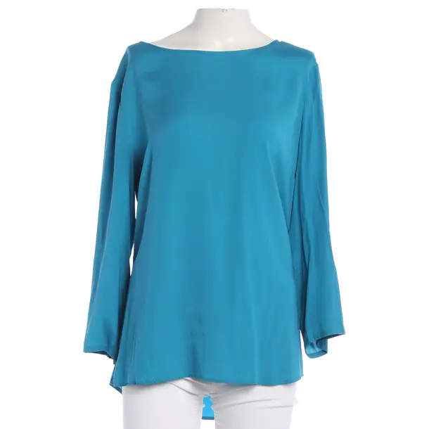 Bluse, in Blau, Seide, GC Fontana