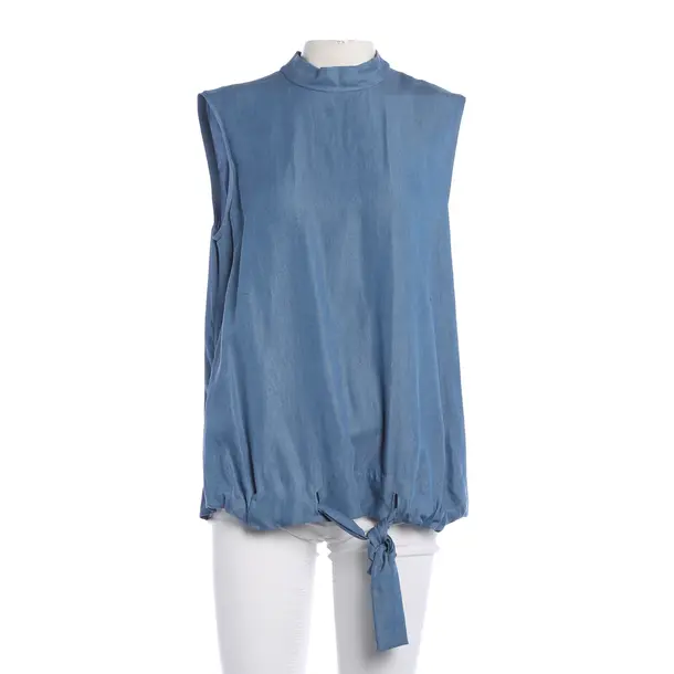 Top, in Blau, Lyocell, Van Laack