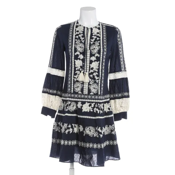 Dress, in Navy, Cotton, Tory Burch