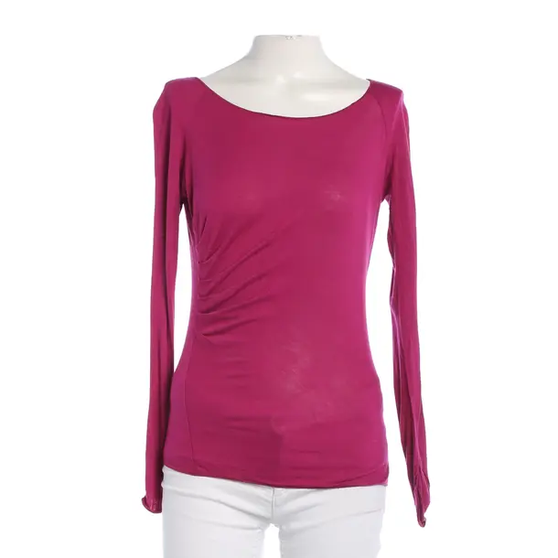 Long Sleeve Shirt, in Fuchsia, Viscose, Armani Collezioni
