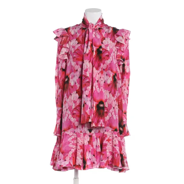 Dress, in Multicolored, Silk, Alexander McQueen