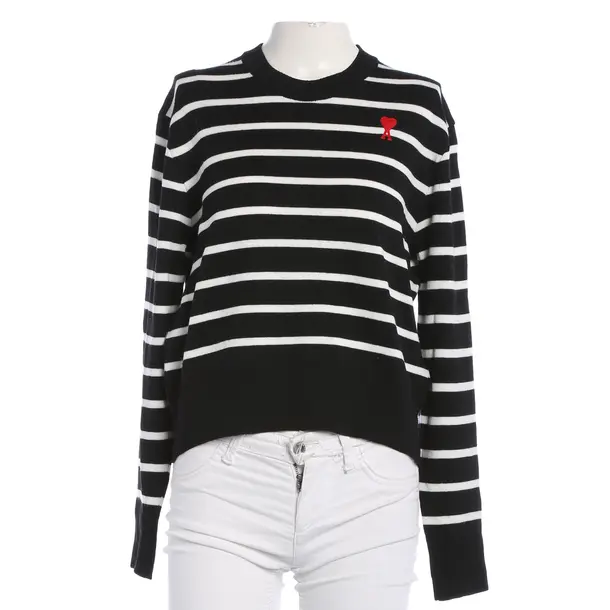 Wool Jumper, in White, Wool, Ami Paris