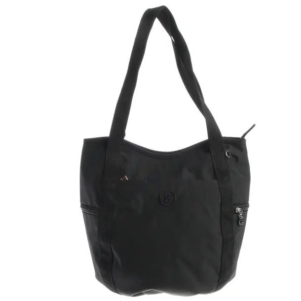 Schultertasche, in Schwarz, Polyester, Bogner