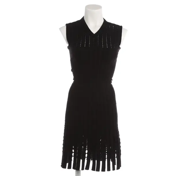 Dress, in Black, Wool, Alaia