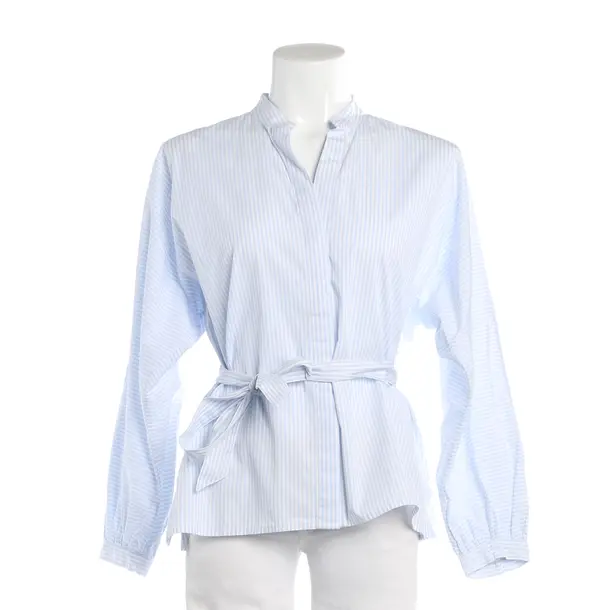Blouse, in Light Blue, Cotton, Lauren Ralph Lauren