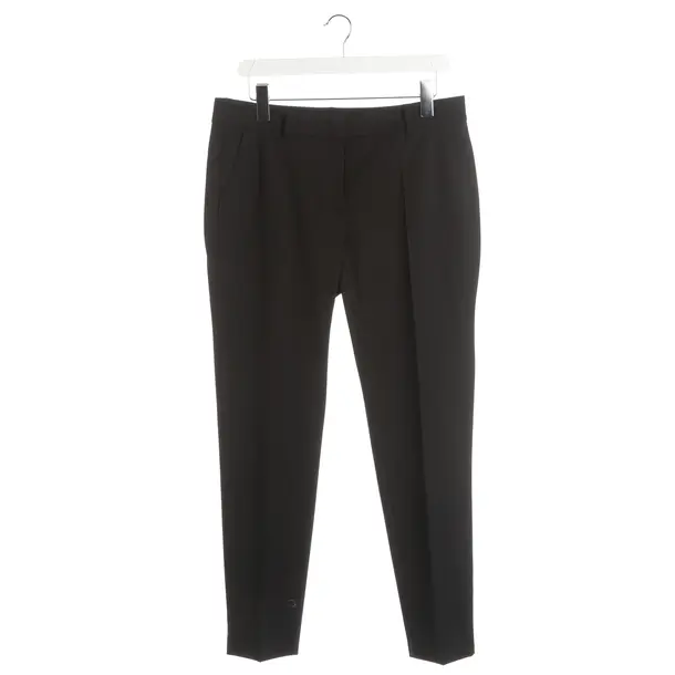 Pants, in Black, Wool, Peserico