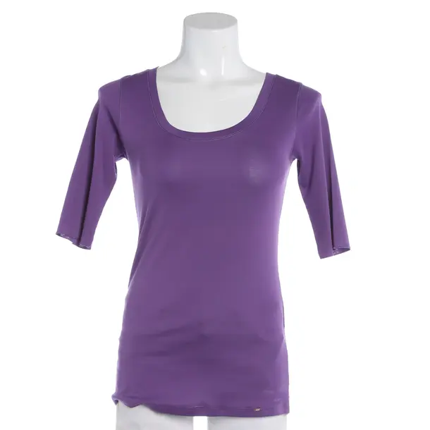 Shirt, in Purple, Cotton, Marc Cain