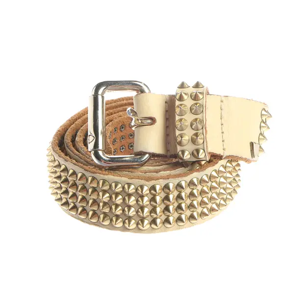Belt, in Beige, Leather, HTC