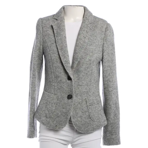 Blazer, in Gray, Wool, Marc Cain