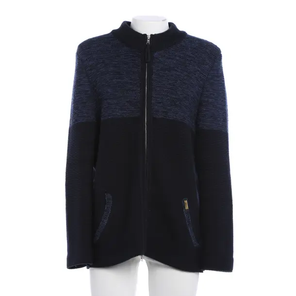 Strickjacke, in Navy, Baumwolle, Luis Trenker