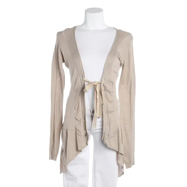 Strickjacke, in Beige, Baumwolle, High Use