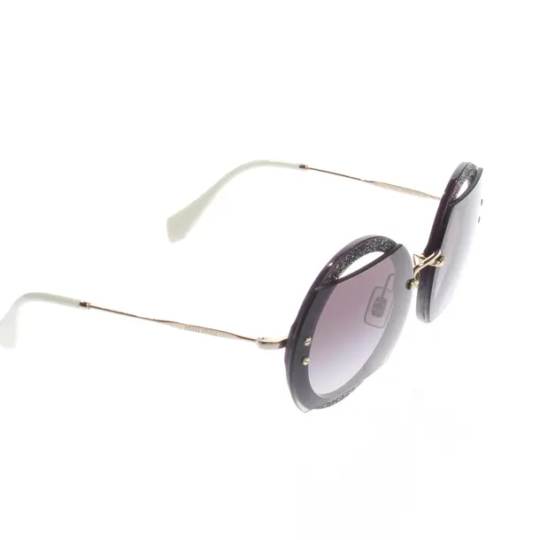 Sonnenbrille, in Schwarz, Kunststoff, Miu Miu