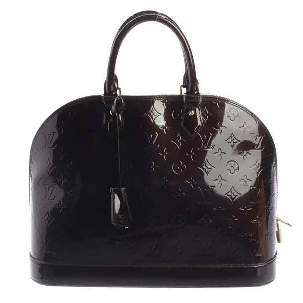 Handbag, in Bordeaux, Leather, Louis Vuitton