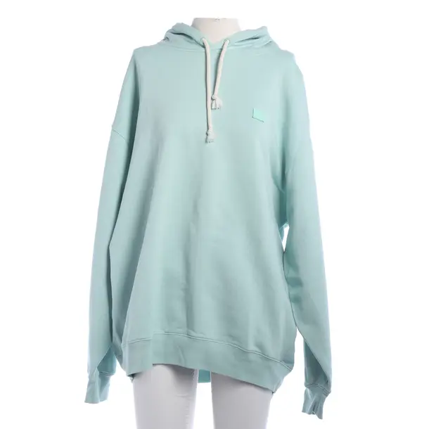 Felpa con cappuccio, in Turchese, Cotone, Studi Acne