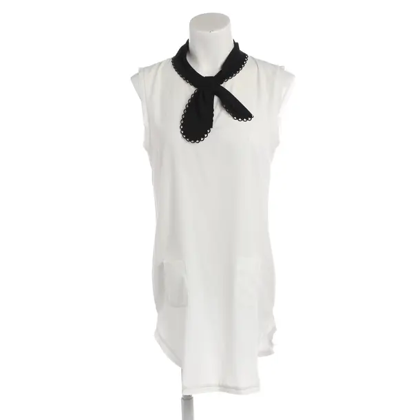 Dress, in White, Polyester, Twin Set