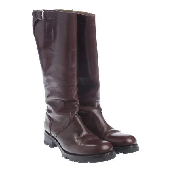 Stiefel, in Braun, Jil Sander