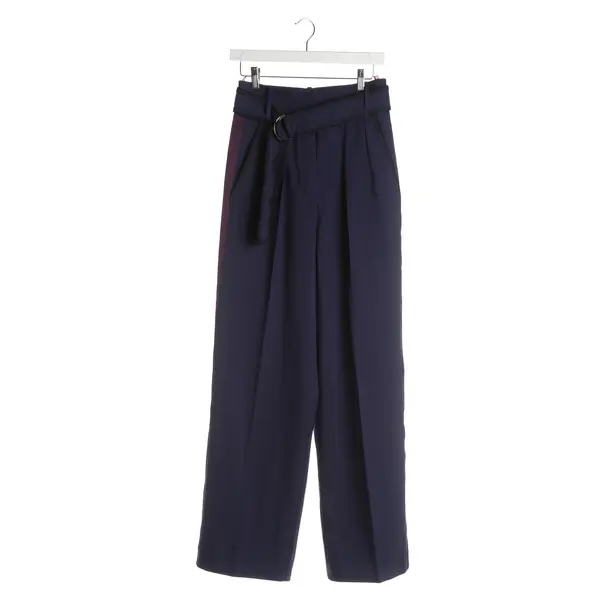 Hose, in Navy, Wolle, Roksanda