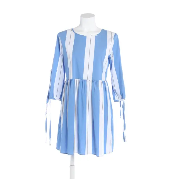 Abito, in Blu, Cotone, Ricco e reale