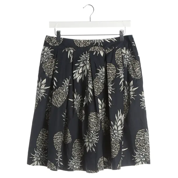 Skirt, in Navy, Cotton, 0039 Italy