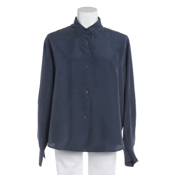 Blouse, in Gray, Silk, 0039 Italy