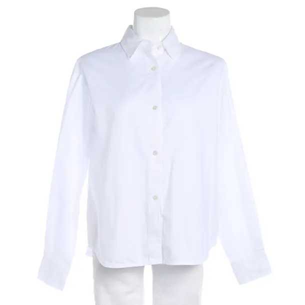 Blouse, in White, Cotton, 0039 Italy