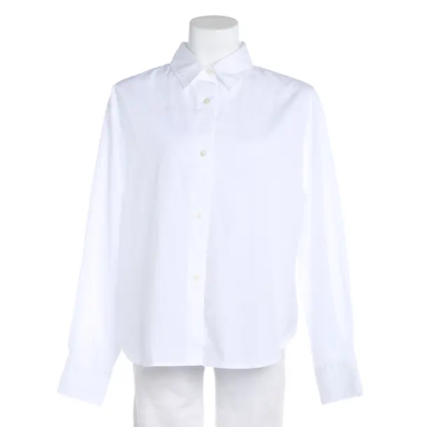 Blouse, in White, Cotton, 0039 Italy