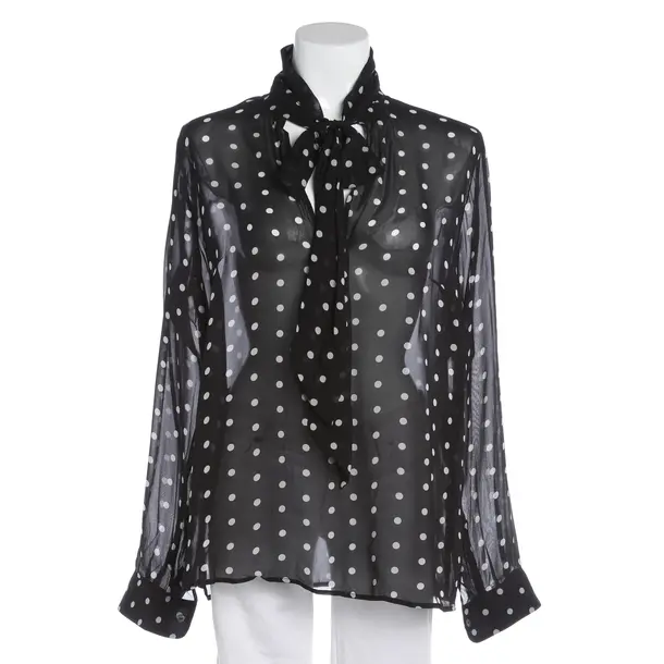 Blouse, in Black, Viscose, 0039 Italy