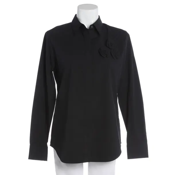 Bluse, in Schwarz, Baumwolle, 0039 Italy