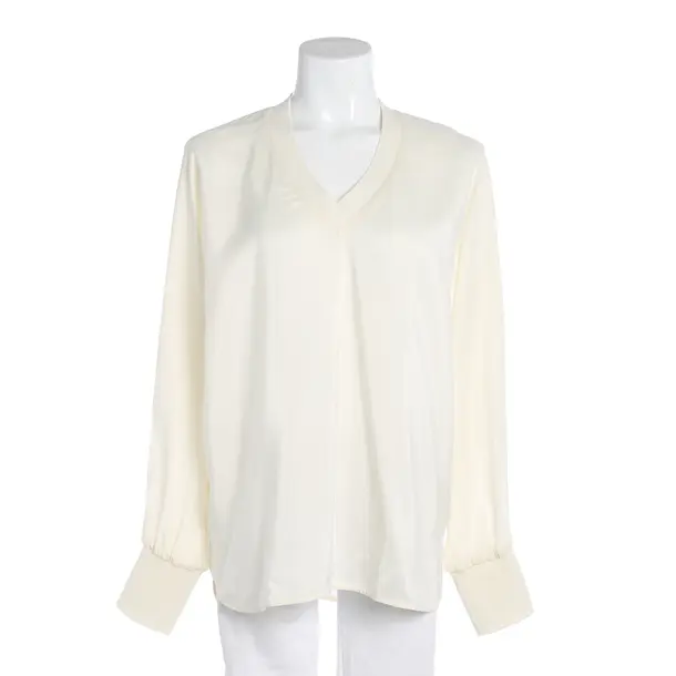 Blouse, in Cream, Silk, 0039 Italy