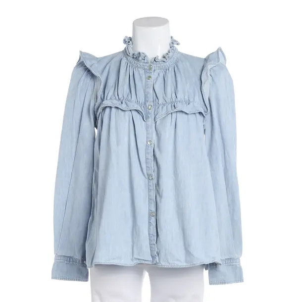 Camicia in denim, in Azzurro, Cotone, Isabel Marant Étoile