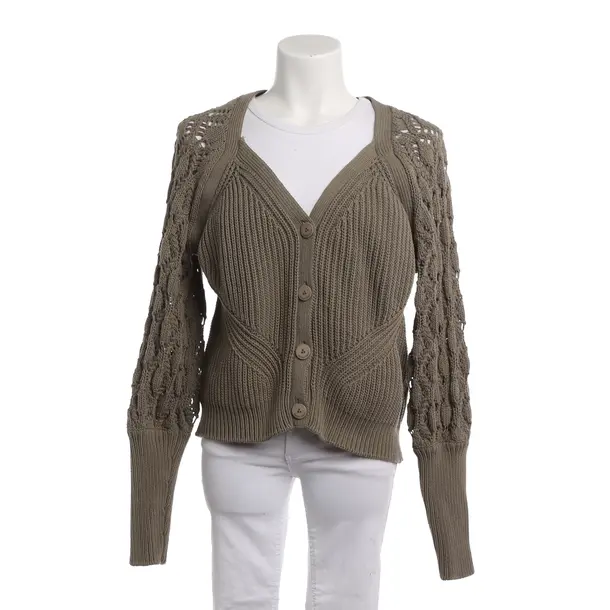 Cardigan, in Verde oliva, Cotone, Jonathan Simkhai