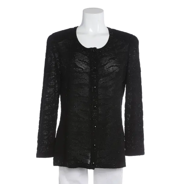 Strickjacke, in Schwarz, Wolle, Escada