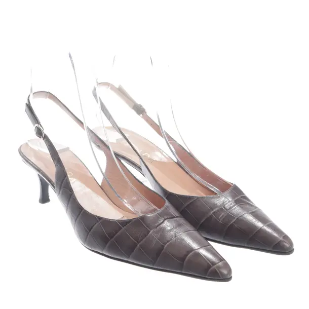 Slingbacks, in Grau, Escada