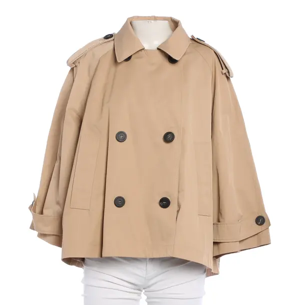 Mid-Season Jacket, in Brown, Polyester, Peserico