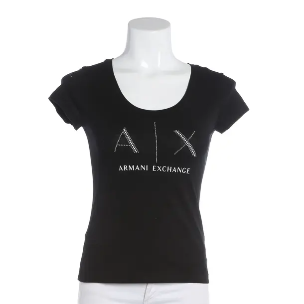 Shirt, in Schwarz, Baumwolle, Armani Exchange