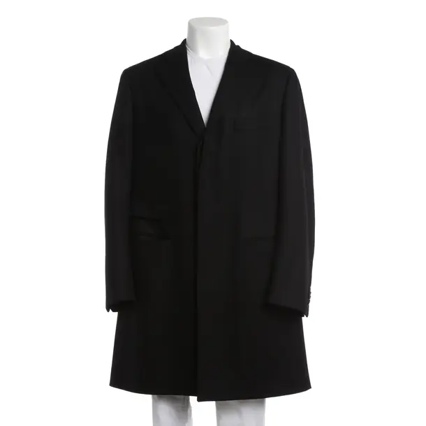 Übergangsmantel, in Schwarz, Wolle, Caruso