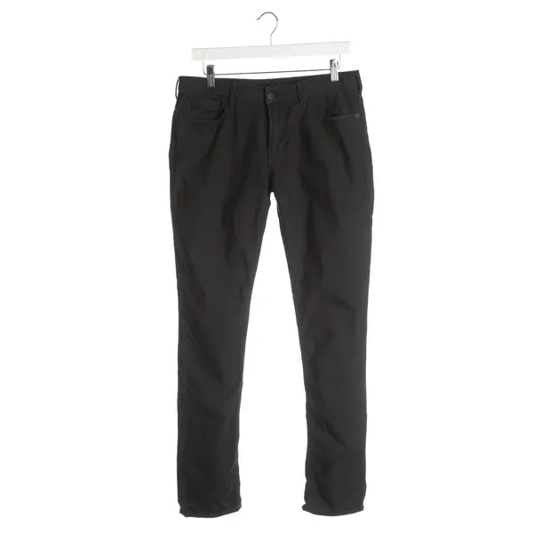 Pants, in Black, Cotton, Emporio Armani