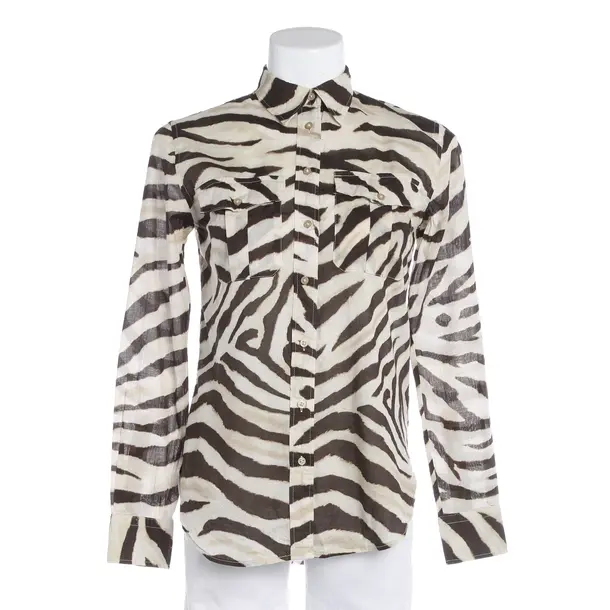 Blouse, in Beige, Cotton, Lauren Ralph Lauren