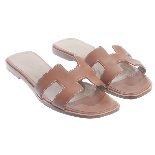 Sandals, in Brown, Hermès