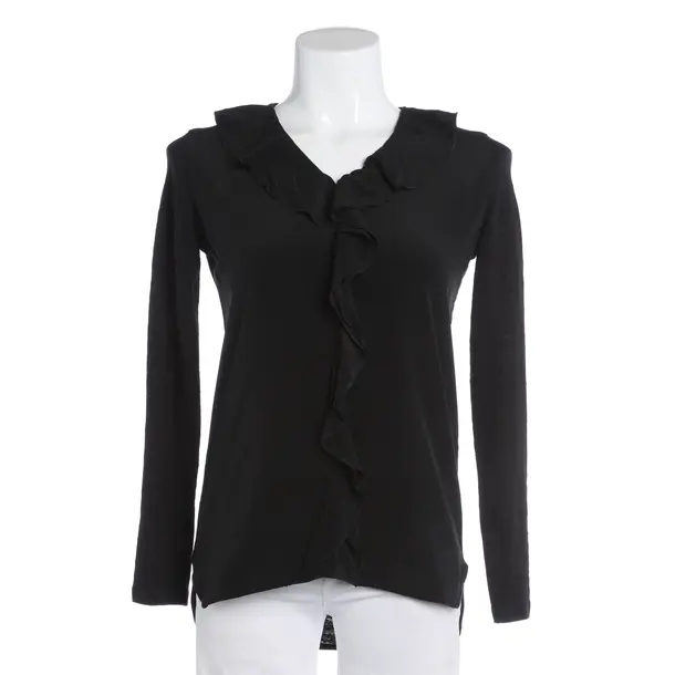 Blouse, in Black, Linen, Sandro