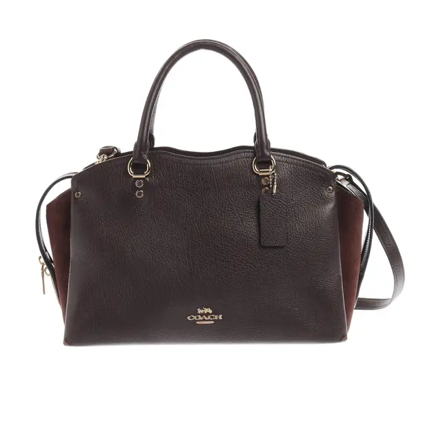 Handtasche, in Braun, Leder, Coach