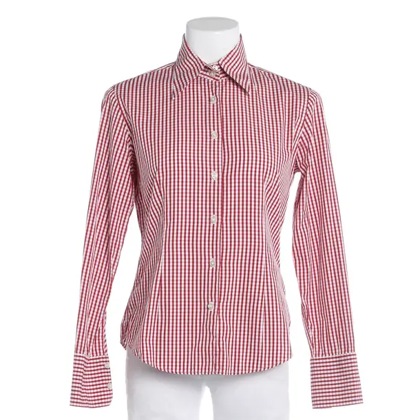 Bluse, in Bordeaux, Baumwolle, Van Laack