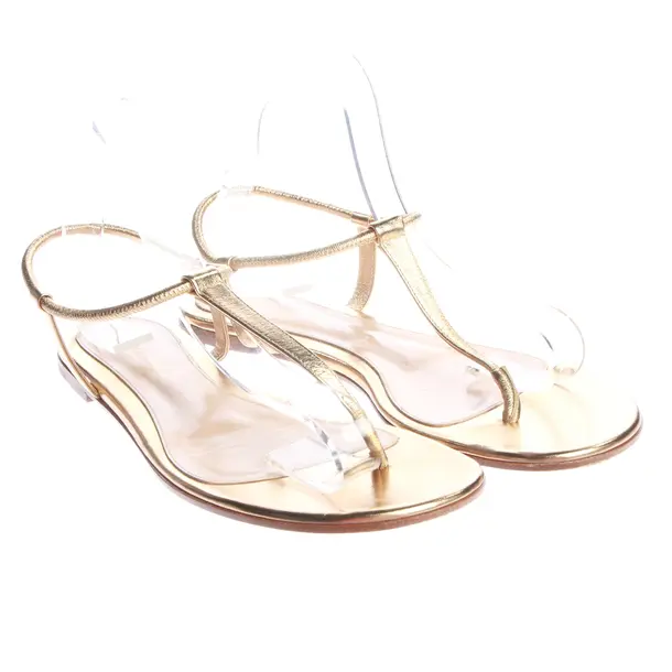 Sandalen, in Gold, Gianvito Rossi
