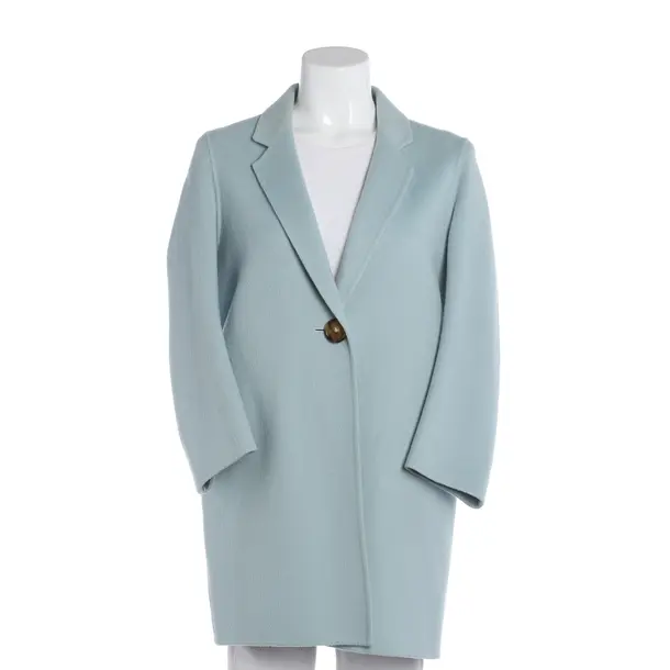 Mid-Season Coat, in Light Blue, Wool, Acne Studios