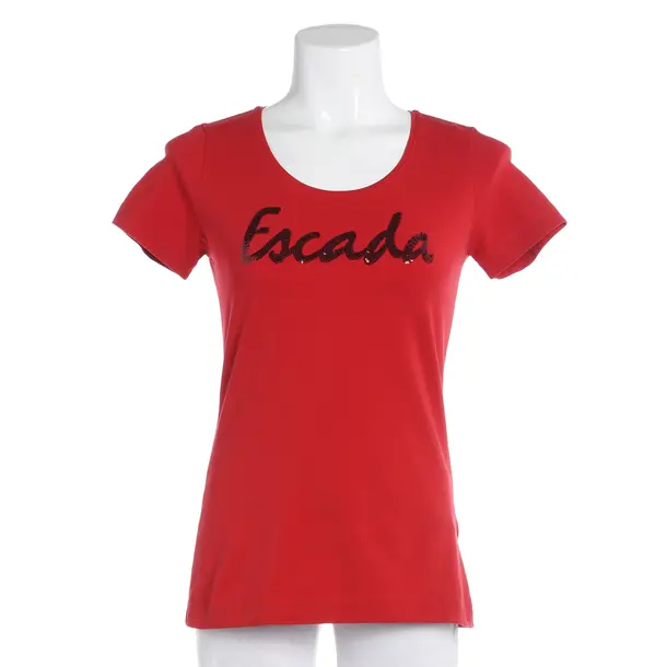 Shirt, in Rot, Baumwolle, Escada