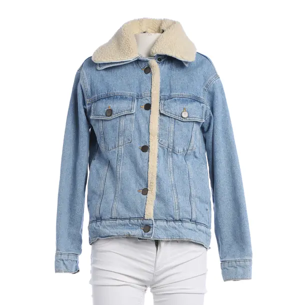 Übergangsjacke, in Hellblau, Baumwolle, Maje