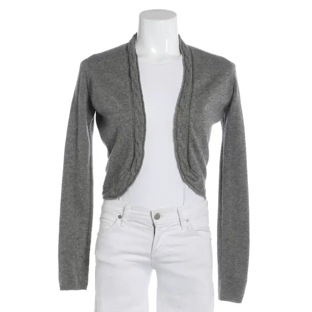 Strickjacke, in Grau, Kaschmir, Allude