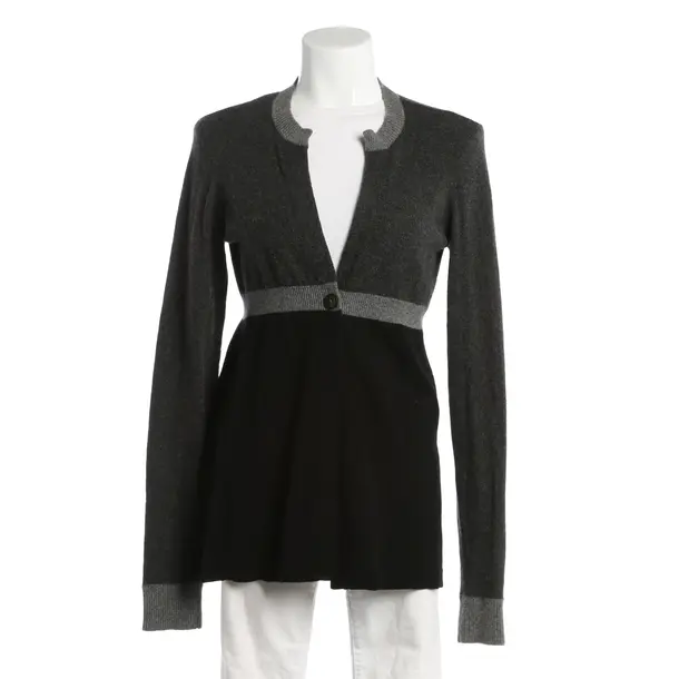 Strickjacke, in Dunkelgrau, Kaschmir, Vince