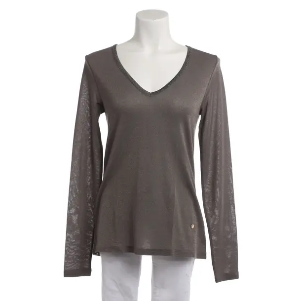 Longsleeve, in Grau, Viskose, Mos Mosh