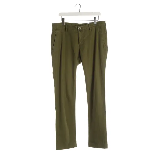 Pants, in Green, Cotton, Jacob Cohen